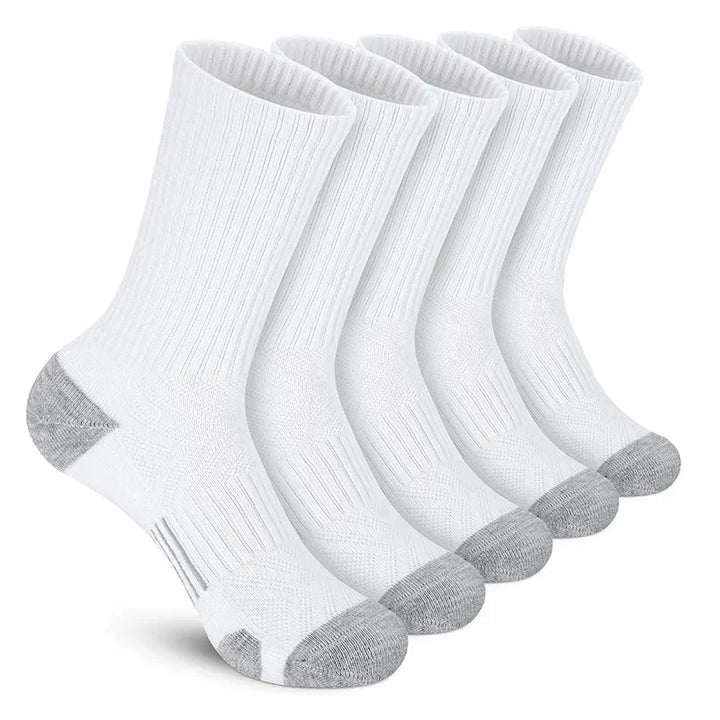 Men's Cushioned Breathable Athletic Crew Socks