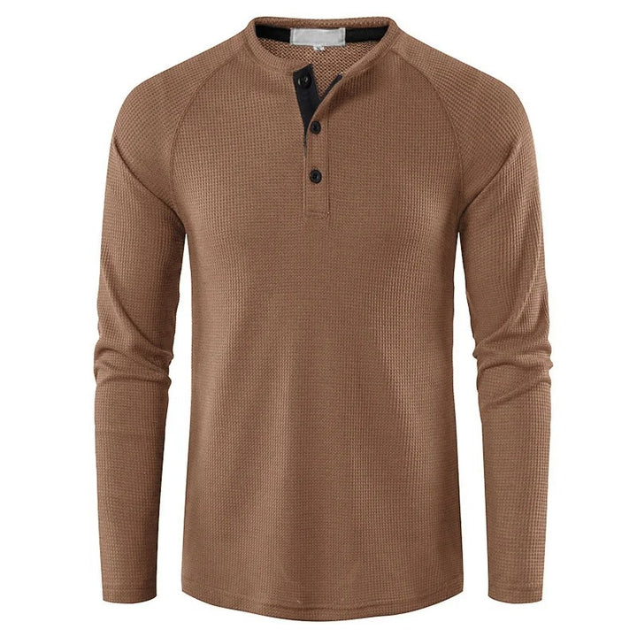Classic Henley Thermal Shirt