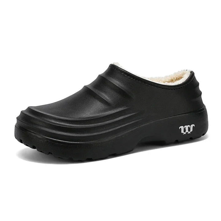 All-Weather Fleece-Lined Waterproof Clogs