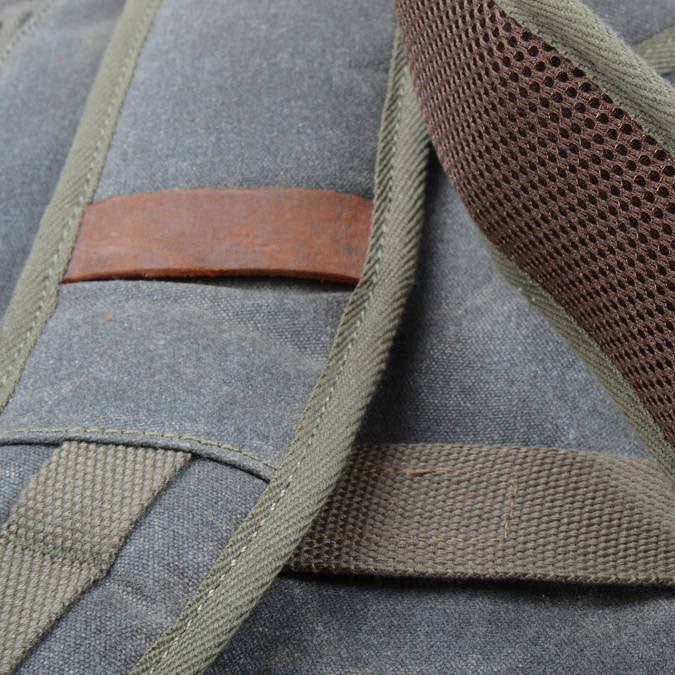 DSLR Camera Backpack Durable Vintage Design