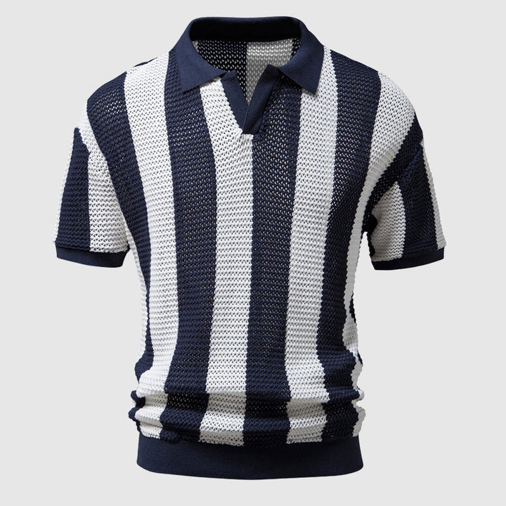 Manhattan Knitted Polo Shirt