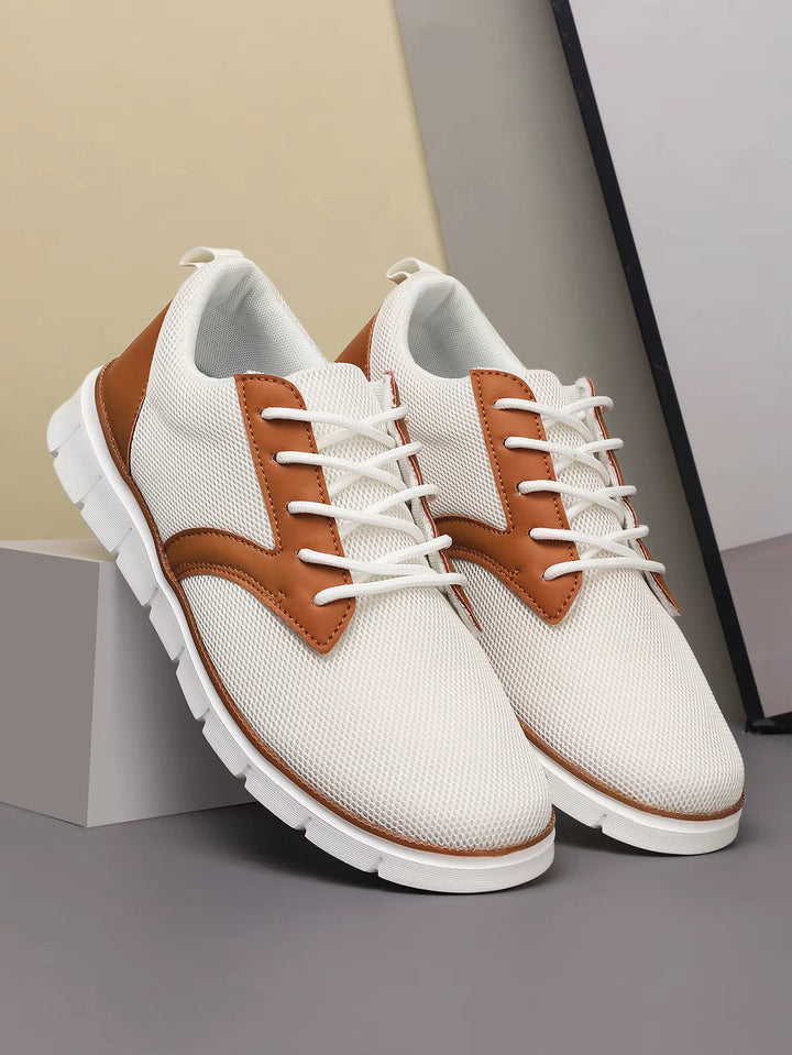 Men's Canvas Leather Sneakers