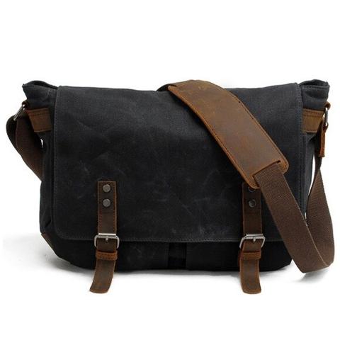 Vintage Canvas Crossbody Bag