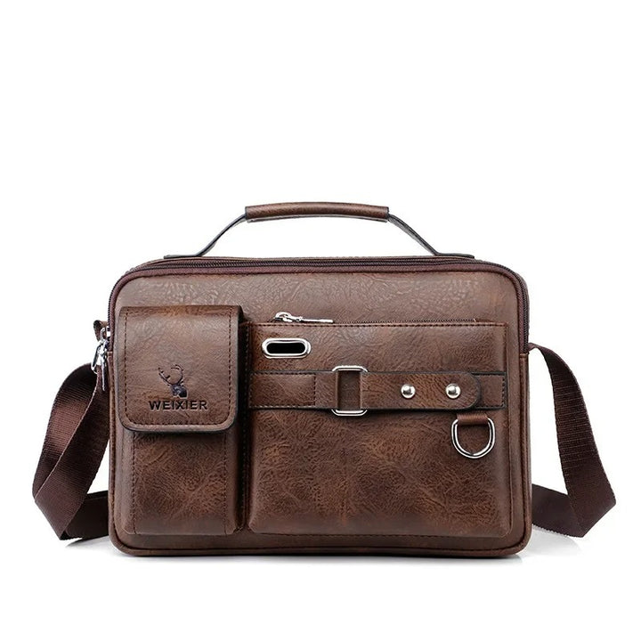 CommandTech Leather Briefcase