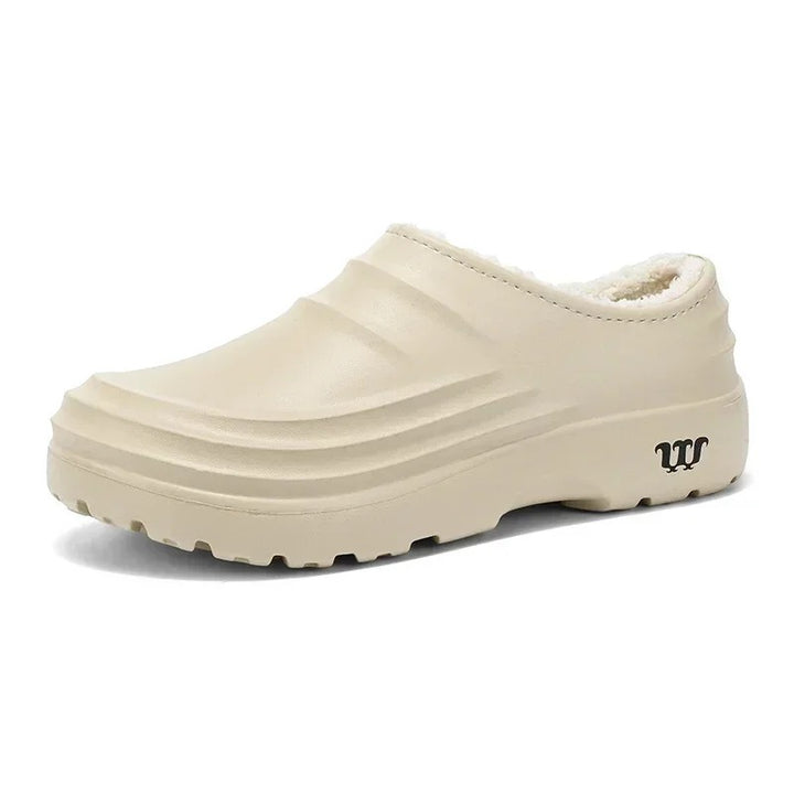 All-Weather Fleece-Lined Waterproof Clogs