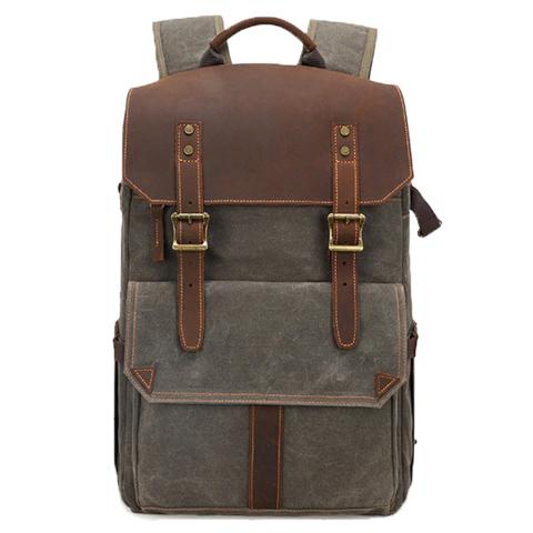 Vintage Design Camera Backpack Durable