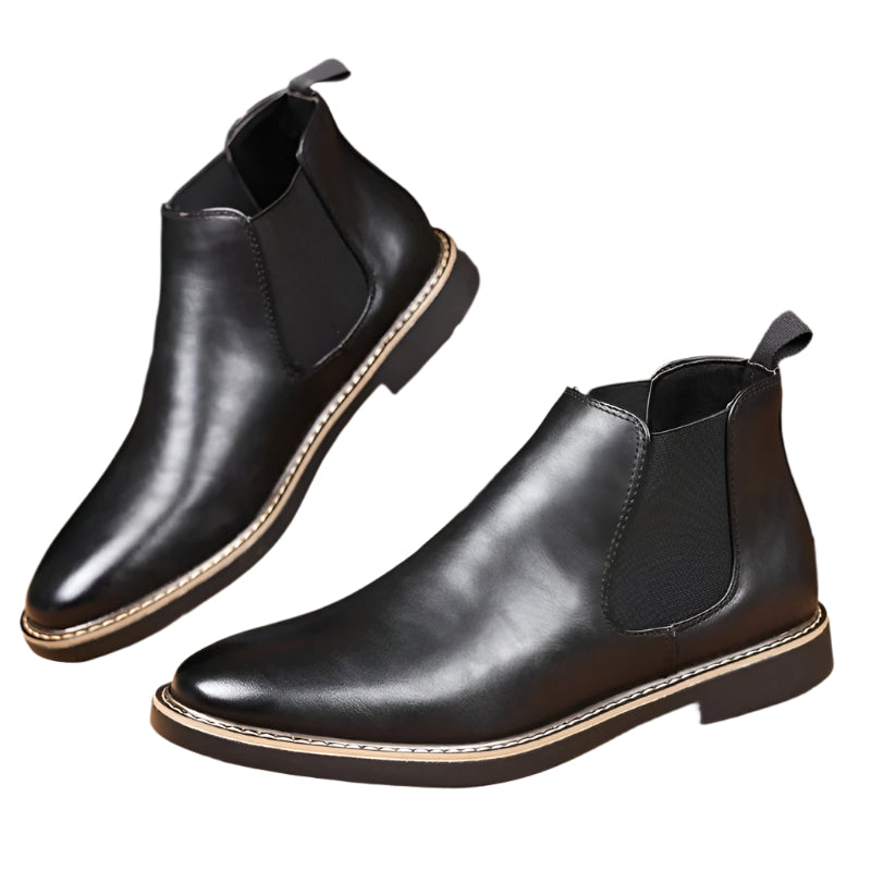 Classic Leather Chelsea Boots