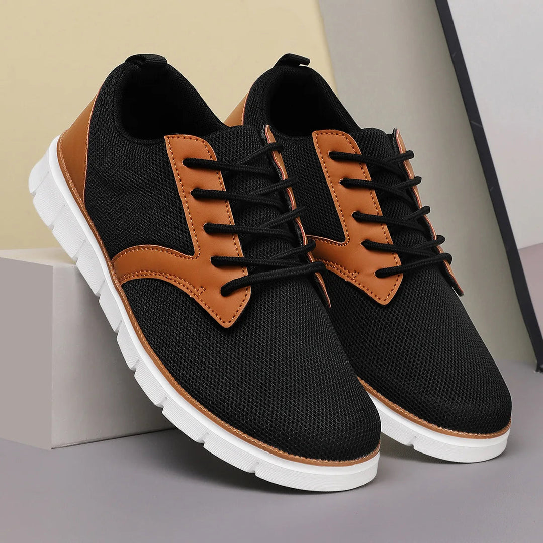 Men's Canvas Leather Sneakers