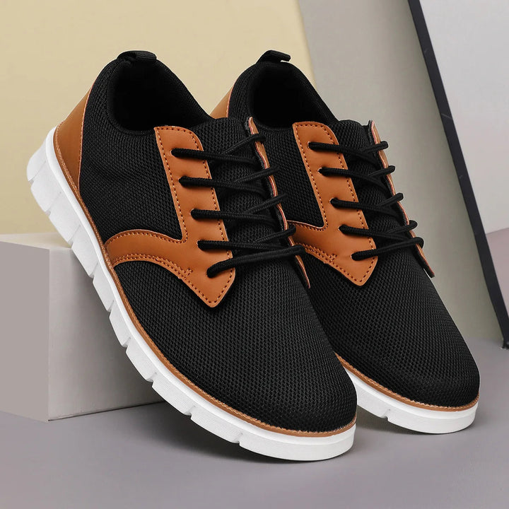 Men's Canvas Leather Sneakers