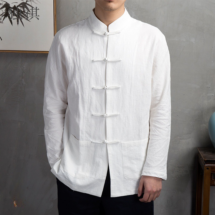 Zen Heritage Relaxed Fit Linen Shirt