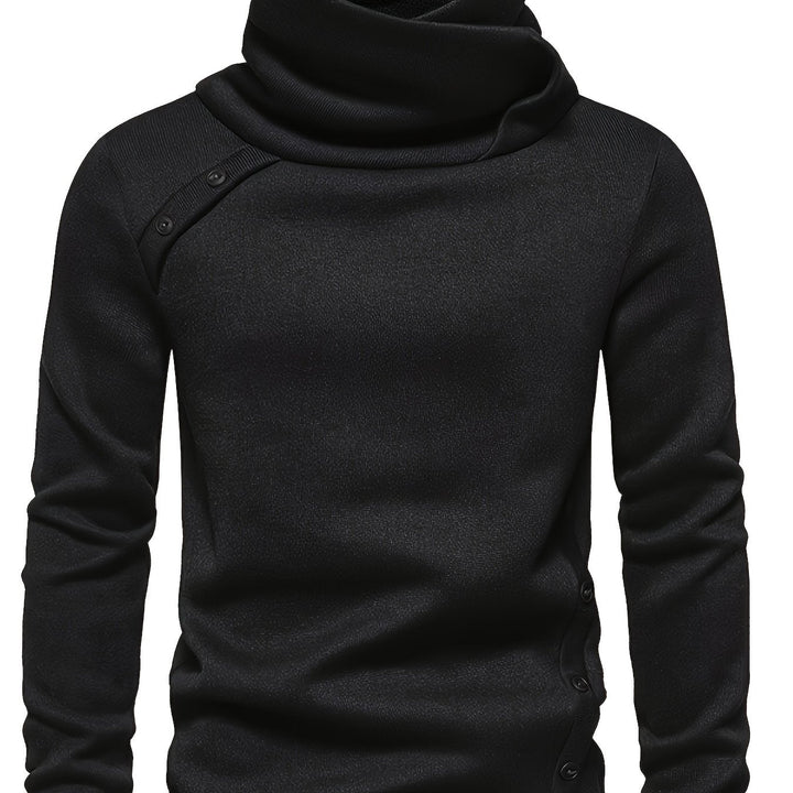Men's Shawl Collar Relaxed Fit Jumper