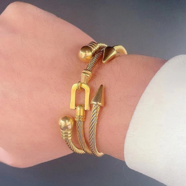 ForgeTwist Cuff Bracelet