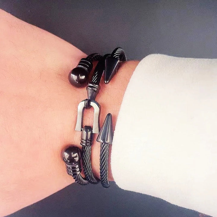 ForgeTwist Cuff Bracelet