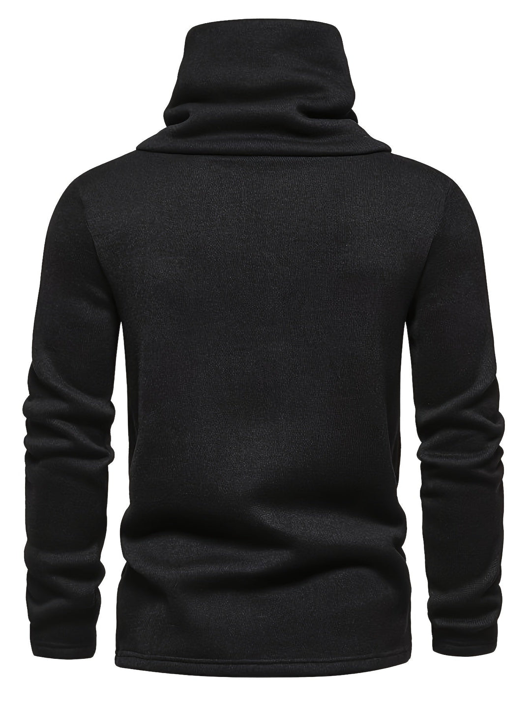 Full view of the men's shawl collar jumper