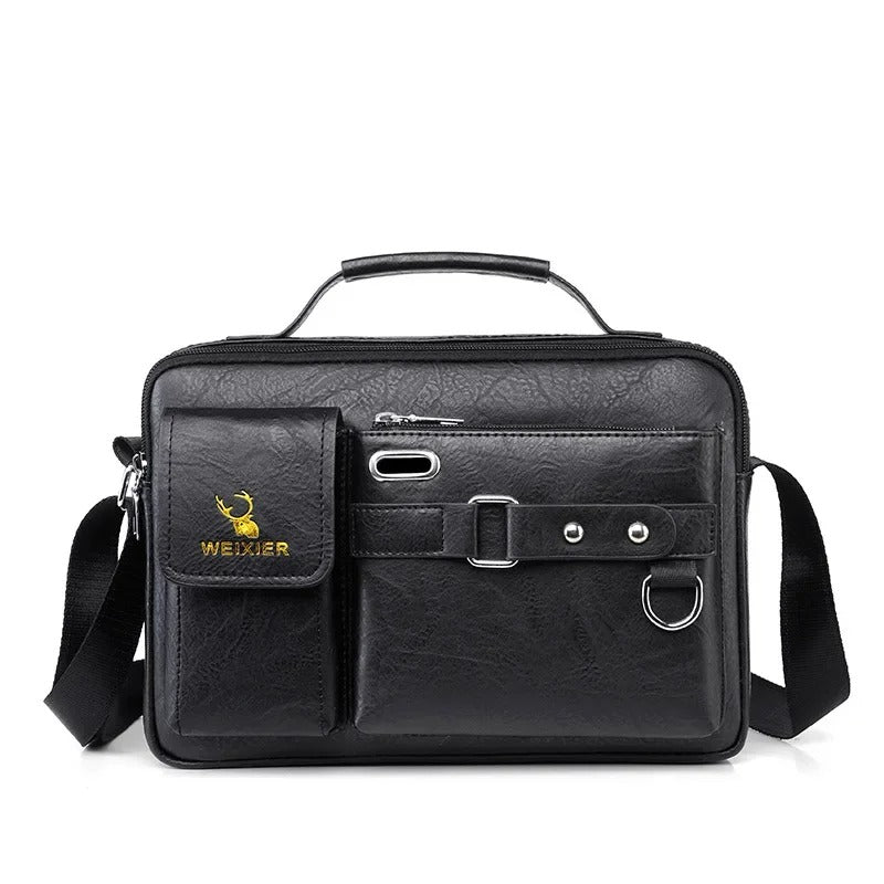 CommandTech Leather Briefcase