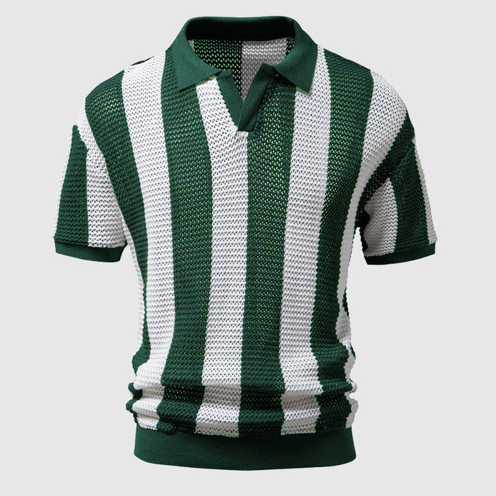 Manhattan Knitted Polo Shirt