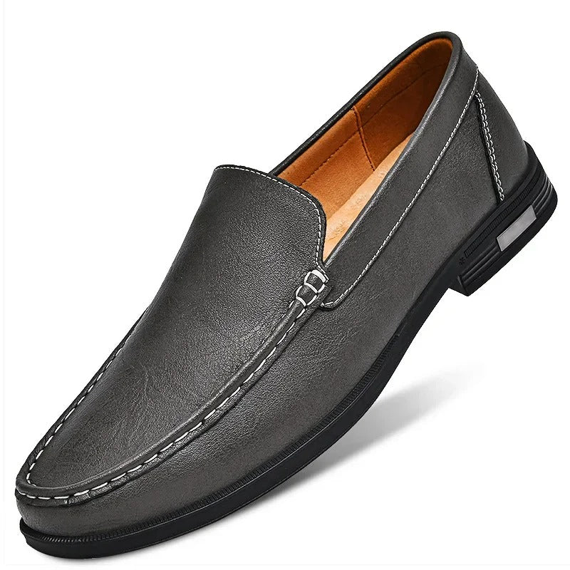 Men's Leather Loafers Dress Shoes