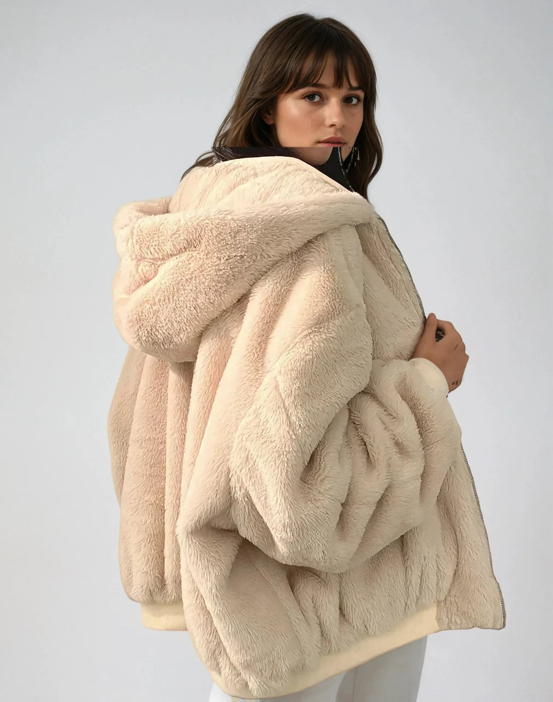 Elegant Reversible Thick Jacket