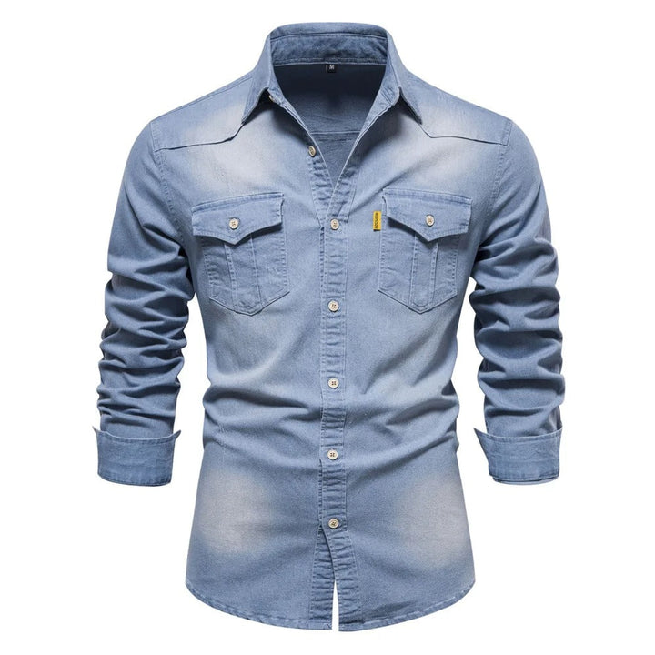 Western Denim Shirt Men's
