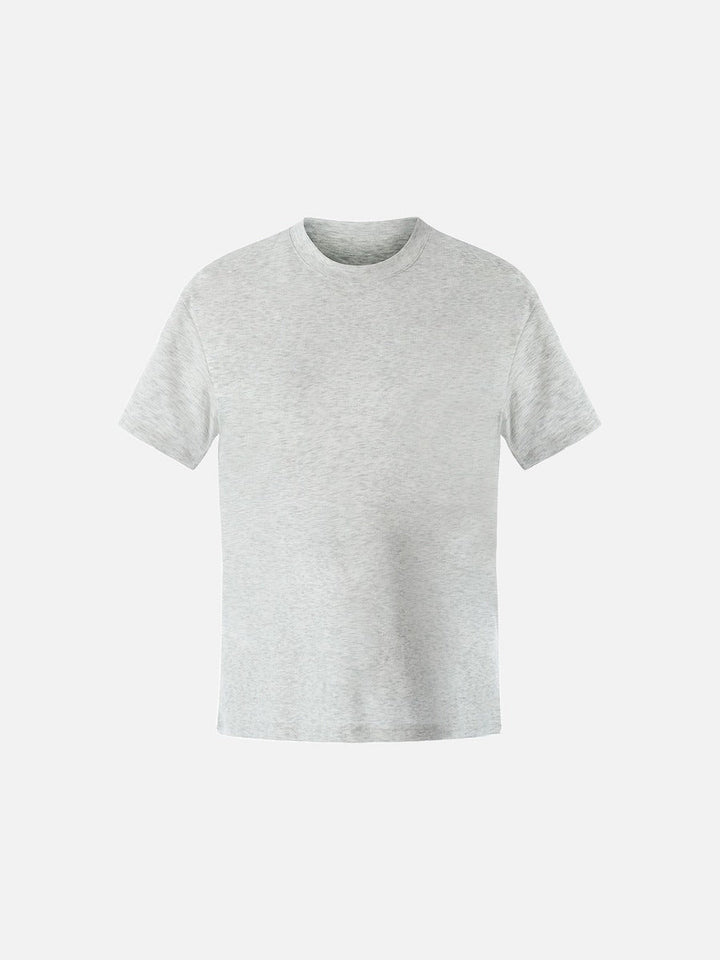 Men's Regular Fit Lyocell Blend T Shirt Black