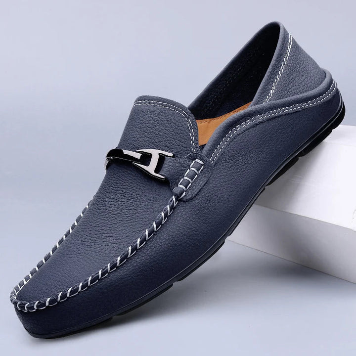 Men’s Leather Slip-On Loafers