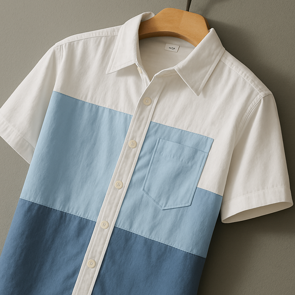 Colorblock Shirt for Bold Everyday Style