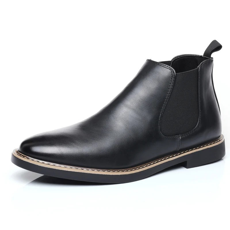 Classic Leather Chelsea Boots