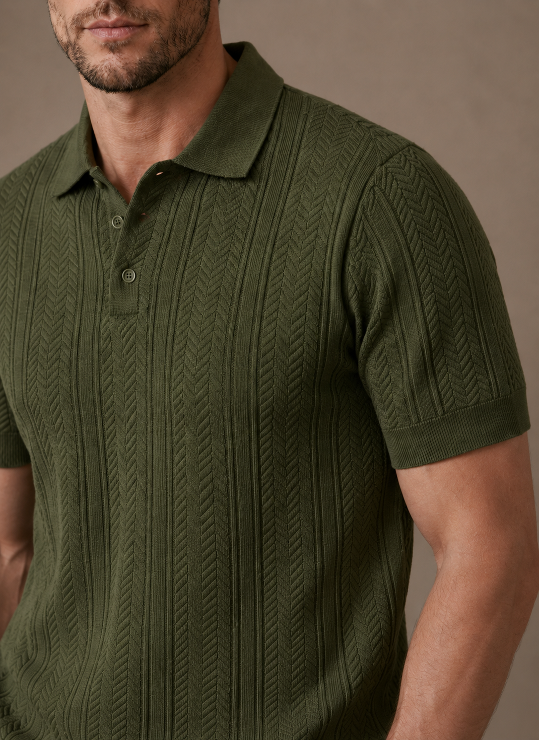Men's Slim Fit Breathable Summer Polo Shirt