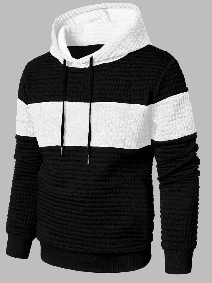 Full view of the sporty men's hoodie for casual everyday wear