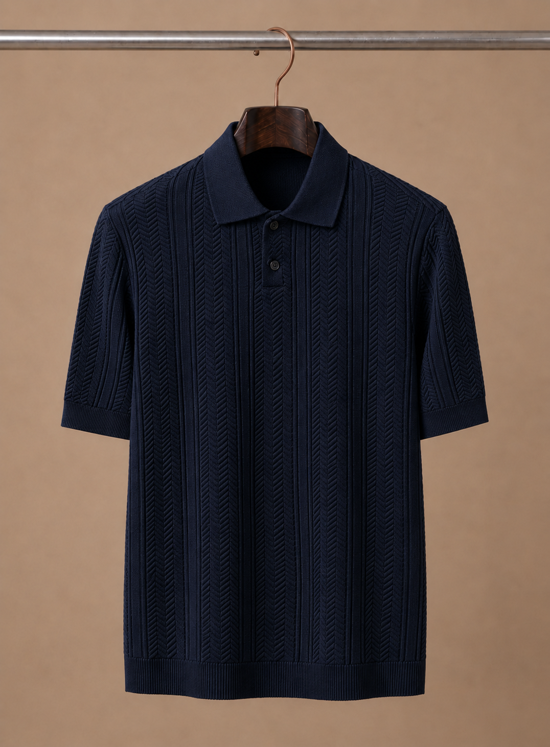 Men's Slim Fit Breathable Summer Polo Shirt
