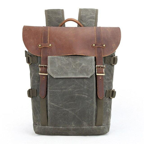 DSLR Camera Backpack Durable Vintage Design
