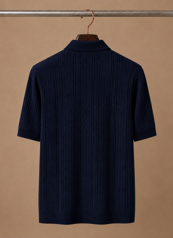Men's Slim Fit Breathable Summer Polo Shirt