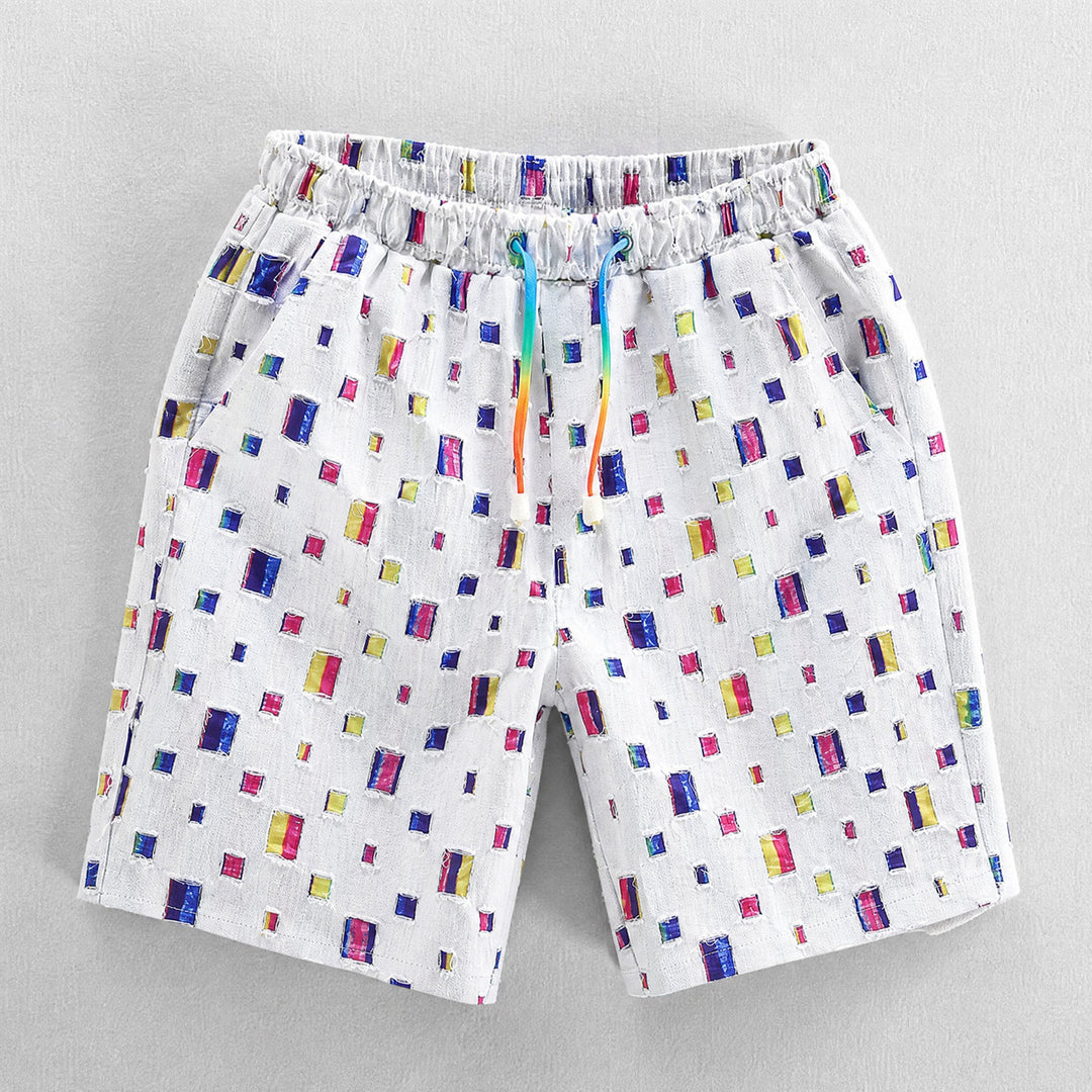 Men's Cotton Blend Relaxed Fit Shorts