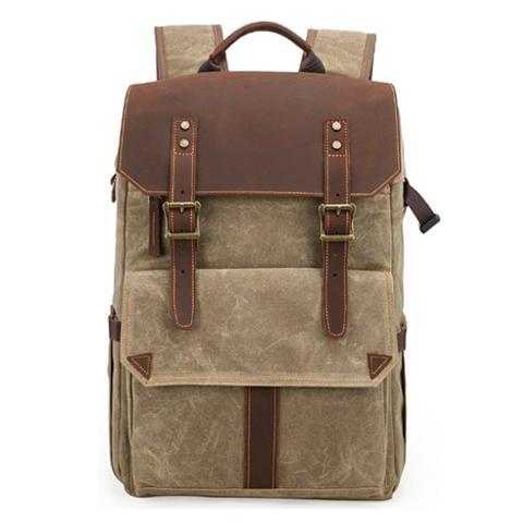 Vintage Design Camera Backpack Durable