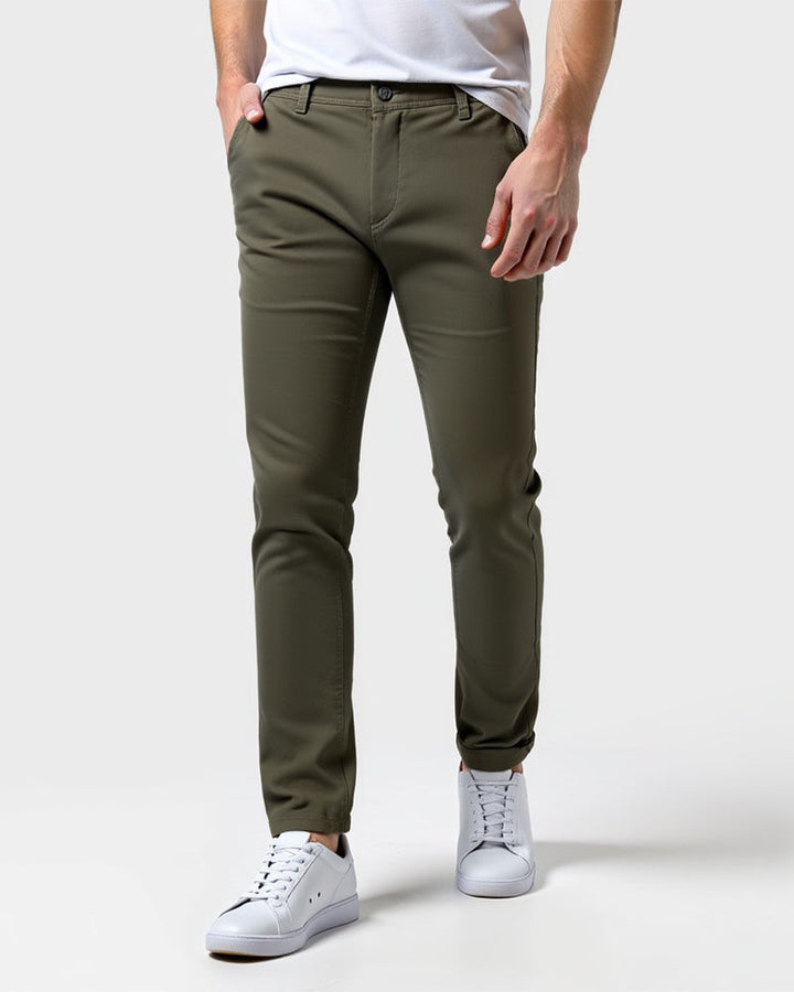 Men's Slim Fit Chinos Tapered Everyday