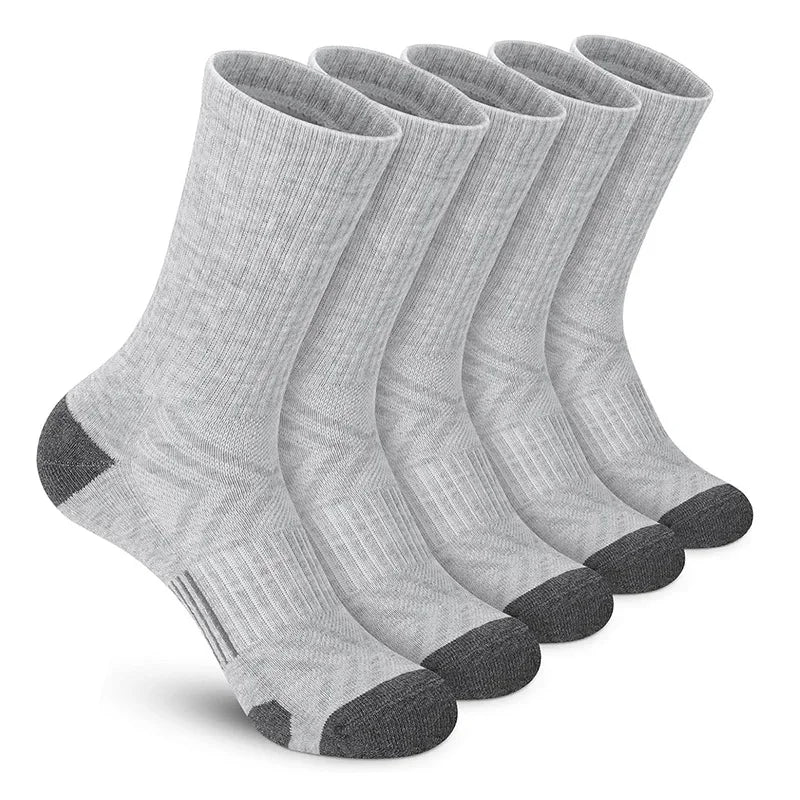 Men's Cushioned Breathable Athletic Crew Socks