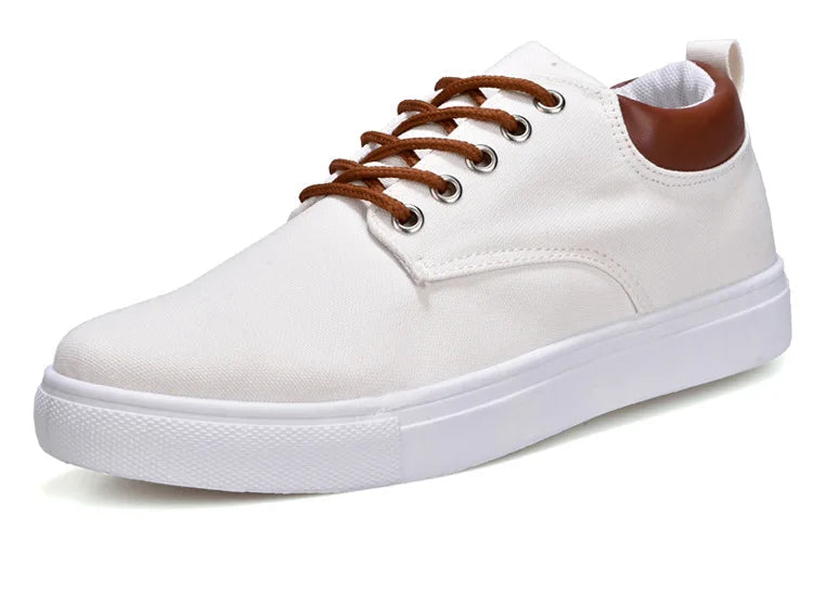 Men's Canvas Leather Sneakers
