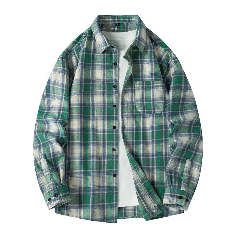 RustGrid Flannel Overshirt