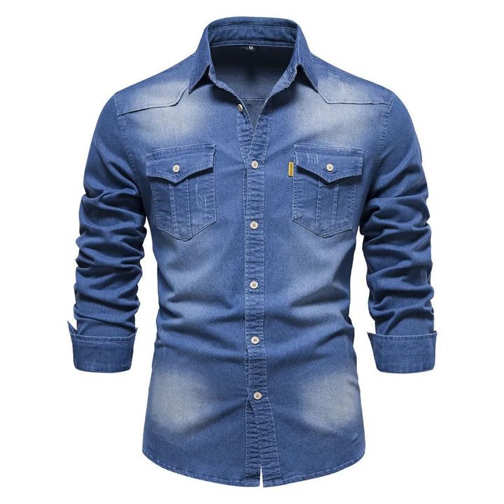 Western Denim Shirt Men's