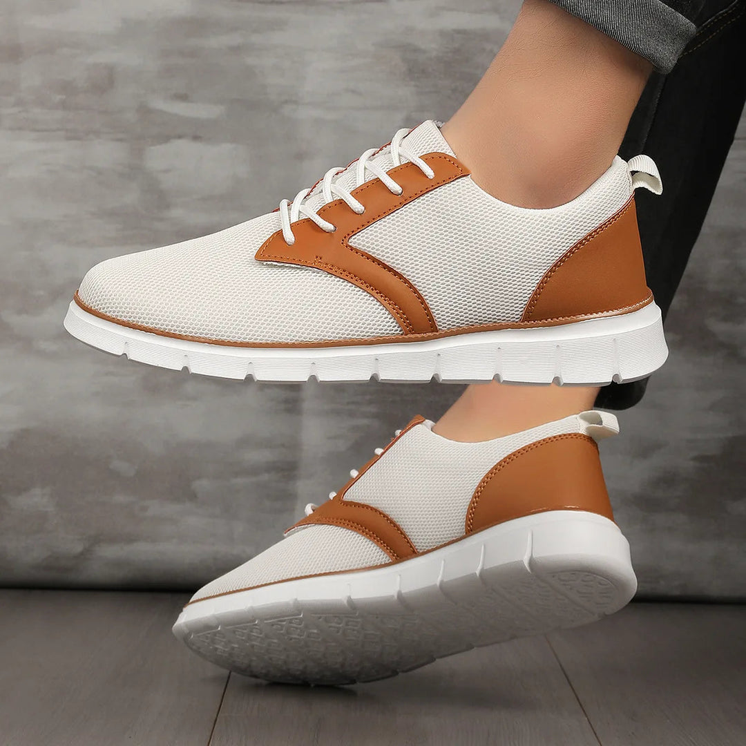 Men's Canvas Leather Sneakers