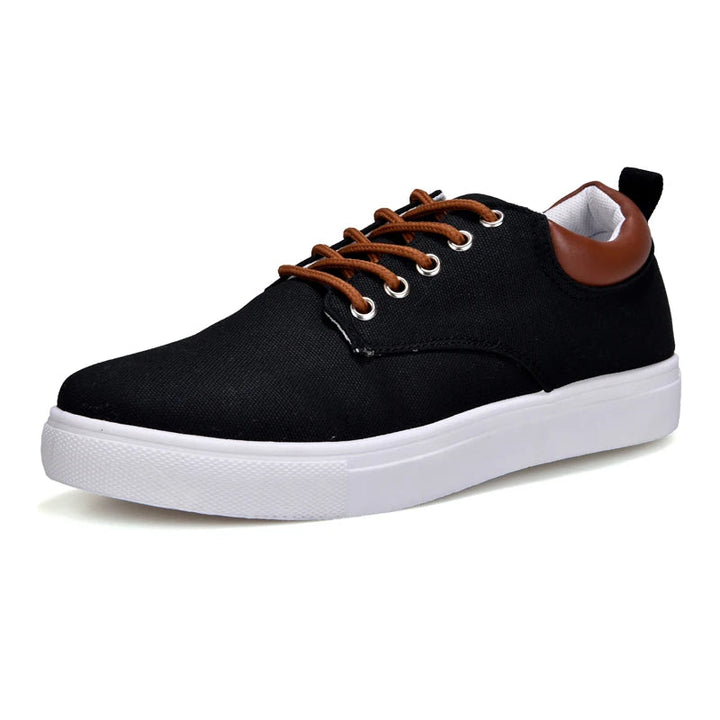 Men's Canvas Leather Sneakers