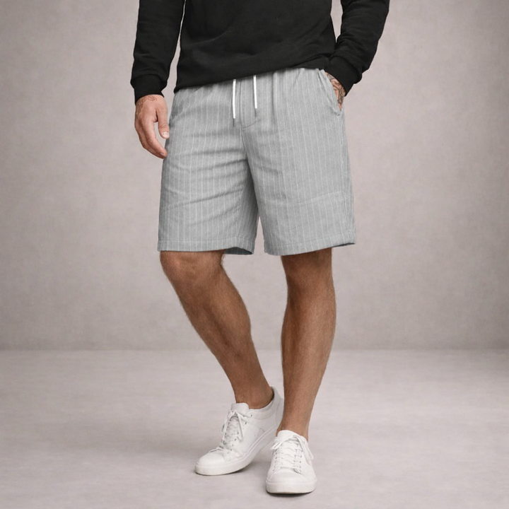 Men's Striped Regular Fit Shorts
