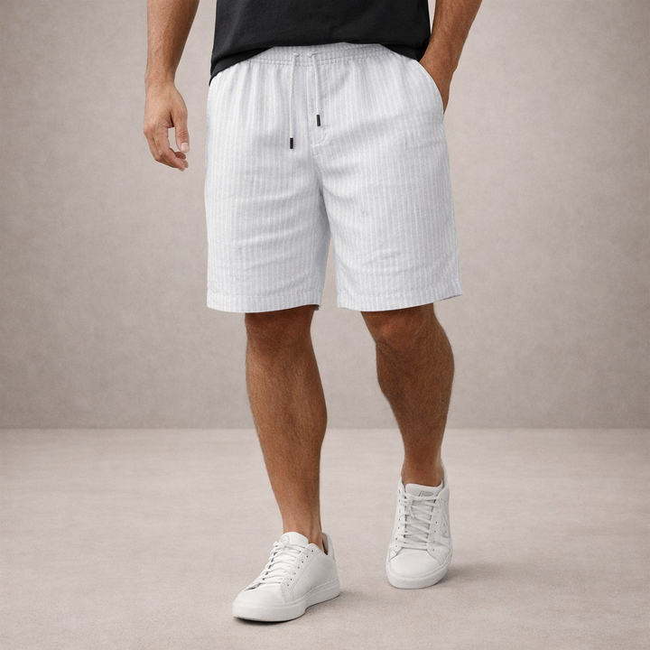 Men's Striped Regular Fit Shorts