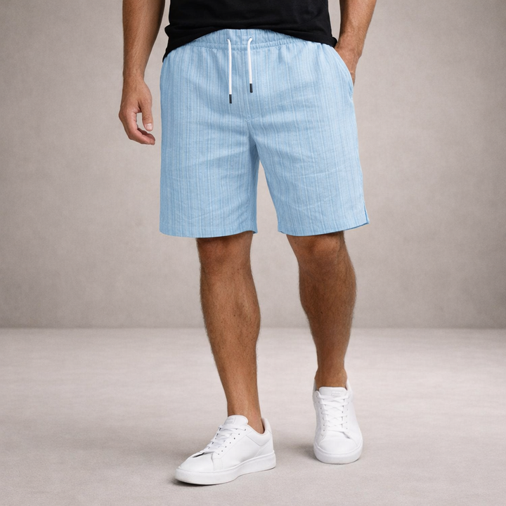 Men's Striped Regular Fit Shorts