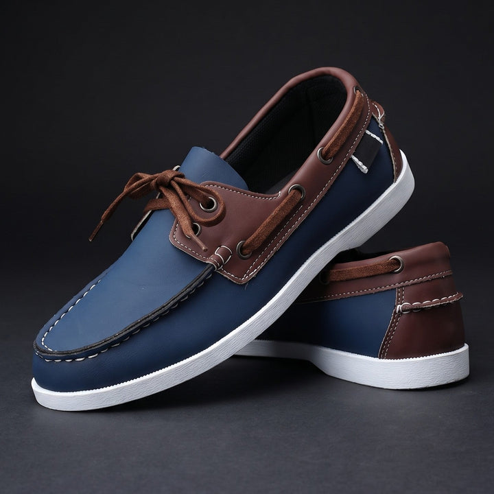 Cushioned sole everyday loafers shown from the side