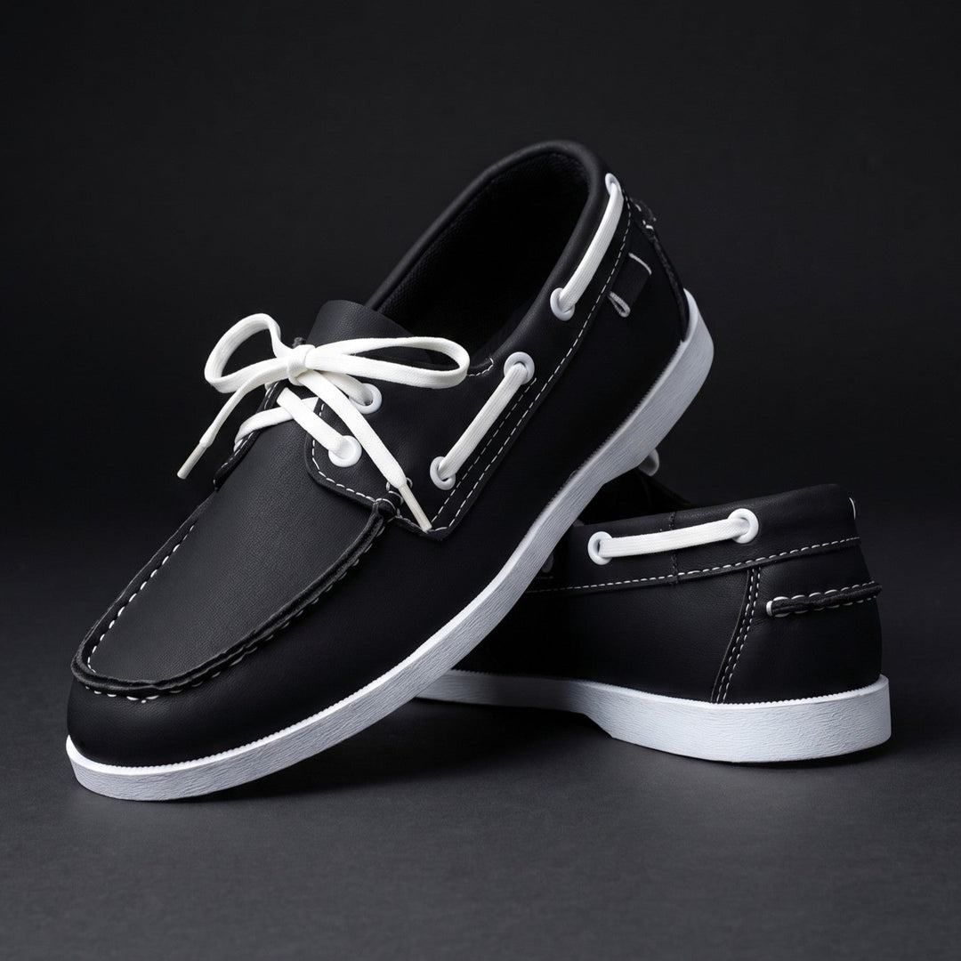 Detailed view of the cushioned sole on an everyday loafer
