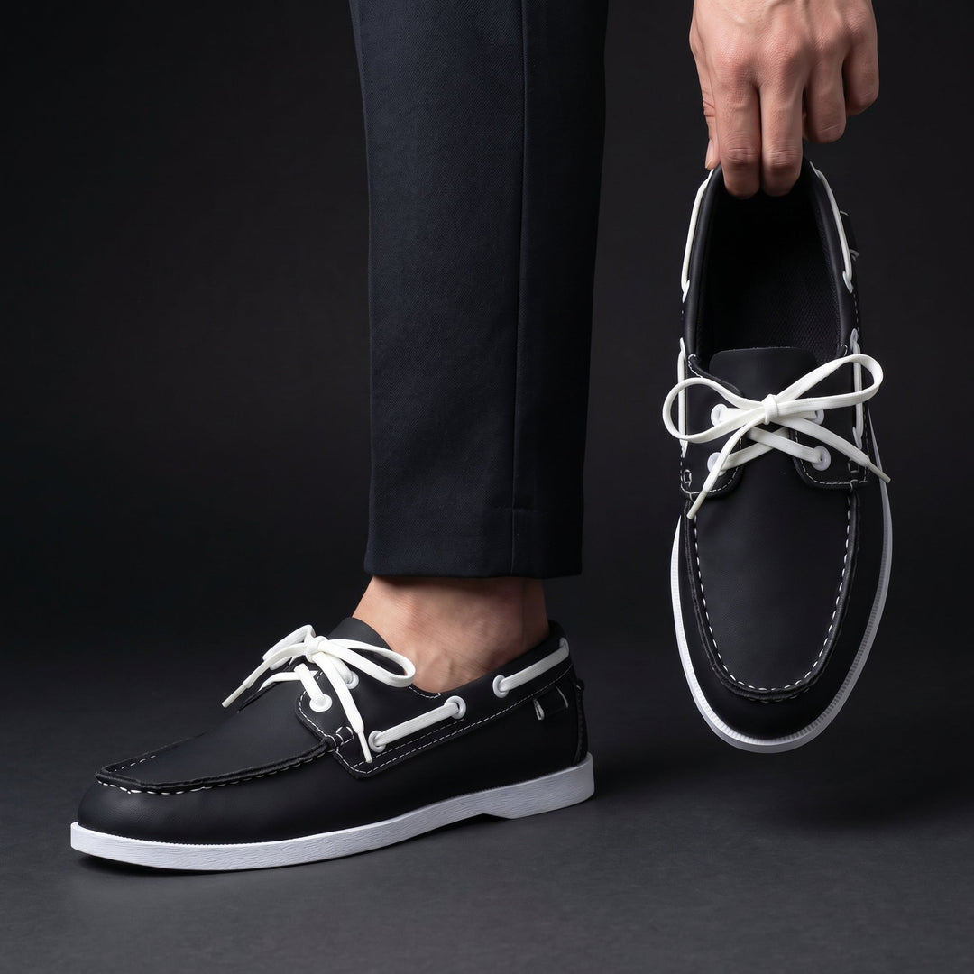 Cushioned sole everyday loafers displayed as a pair
