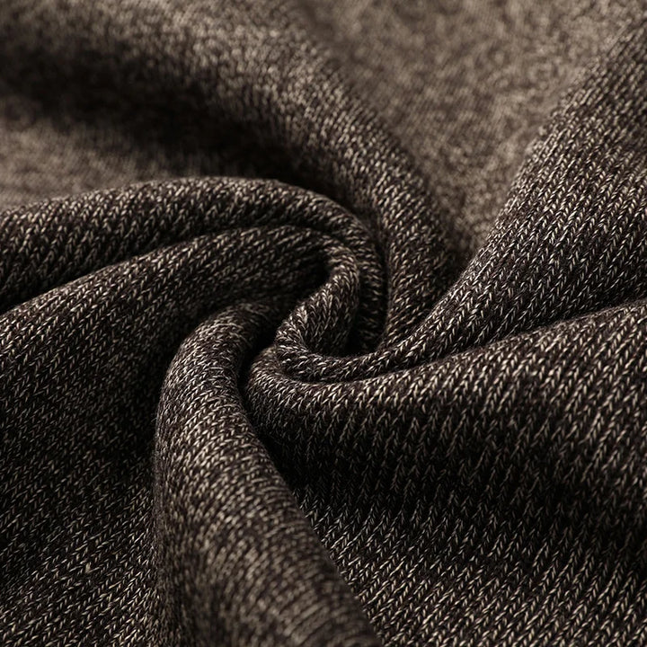 Refined men's knit cardigan ready to layer over everyday outfits