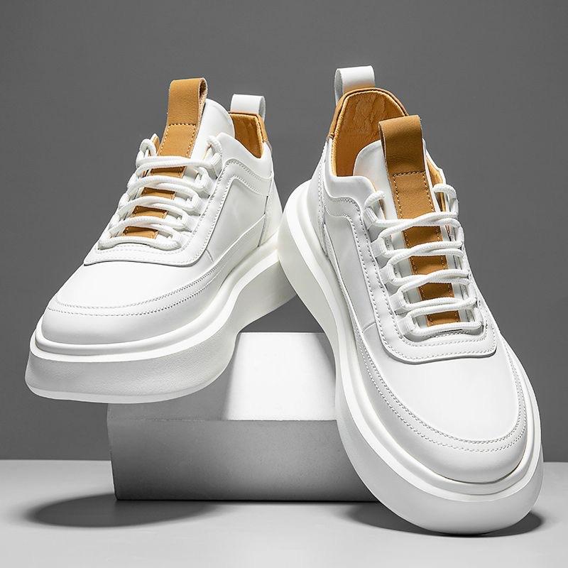 Men's Leather Trainers