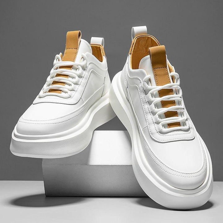 Men's Leather Trainers